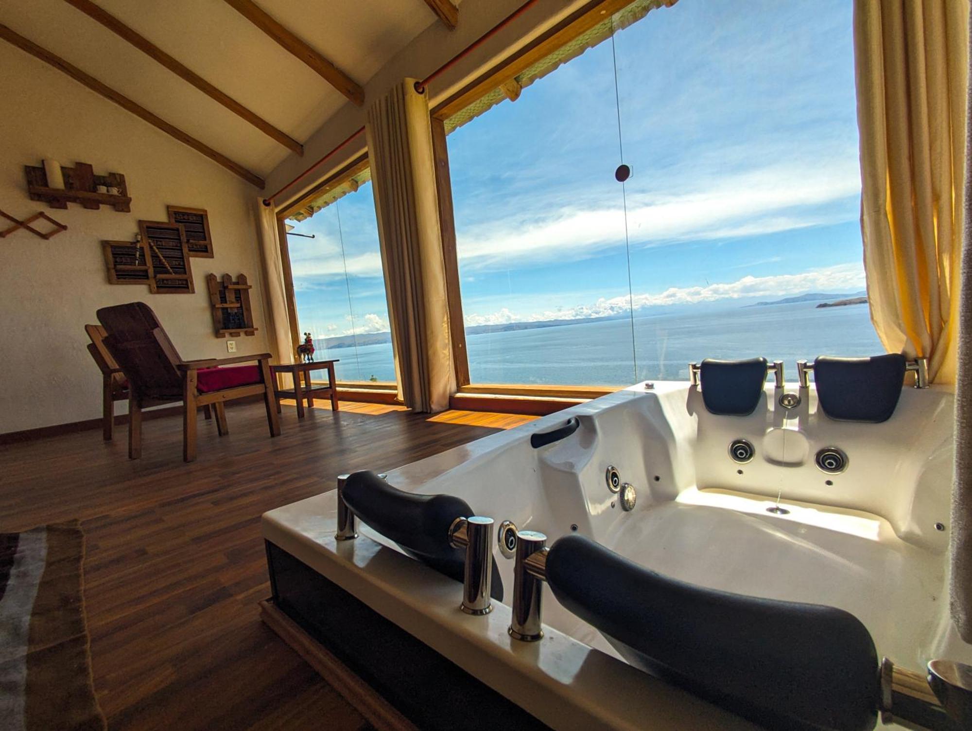 Ecolodge K'Arasirca Comunidad Yumani Ngoại thất bức ảnh