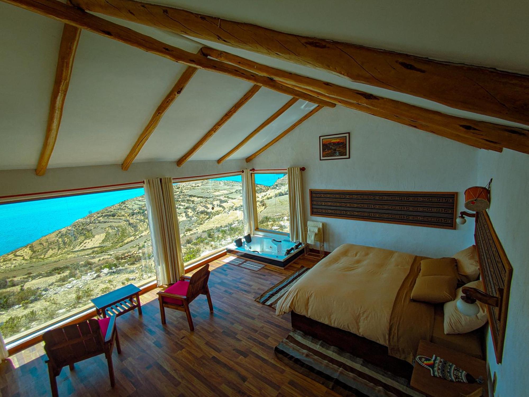 Ecolodge K'Arasirca Comunidad Yumani Ngoại thất bức ảnh